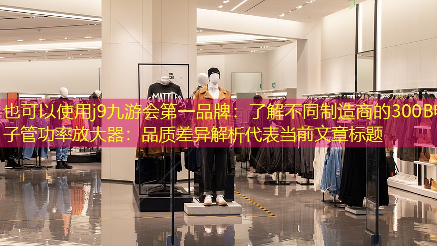 了解不同制造商的300B电子管功率放大器:品质差异解析 了解不同制造商的300B电子管功率放大器:品质差异解析